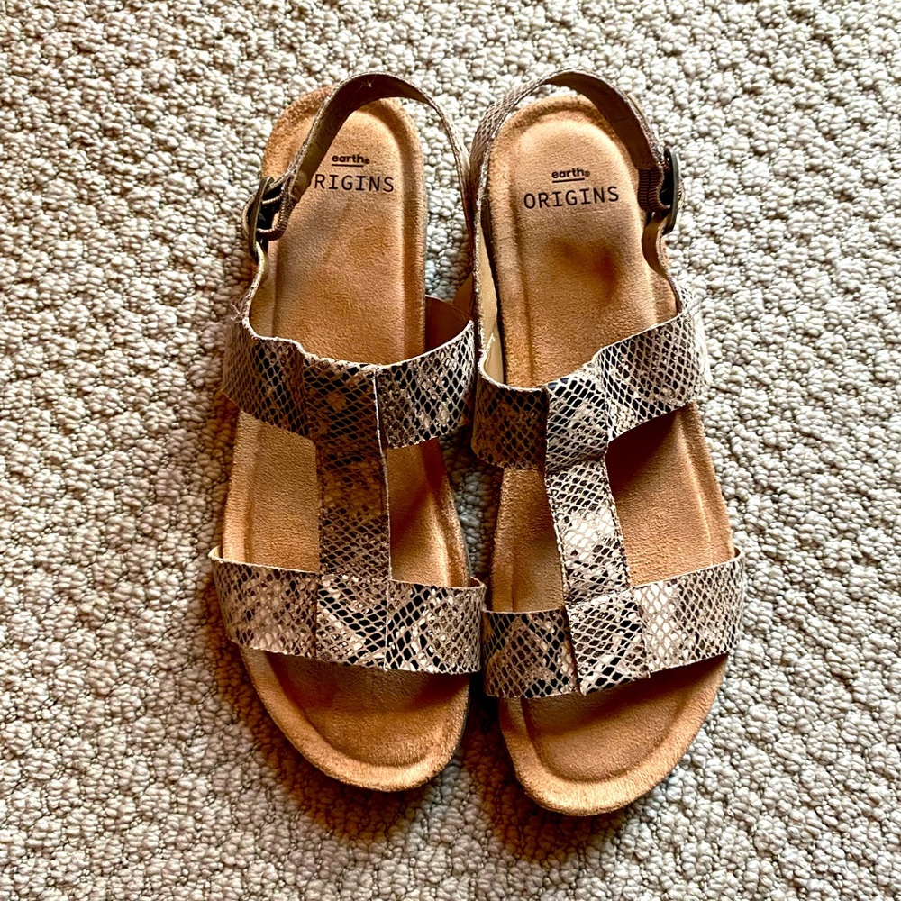 Earth Origins comfort sandals size 8W